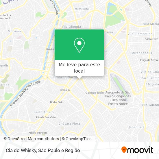 Cia do Whisky mapa
