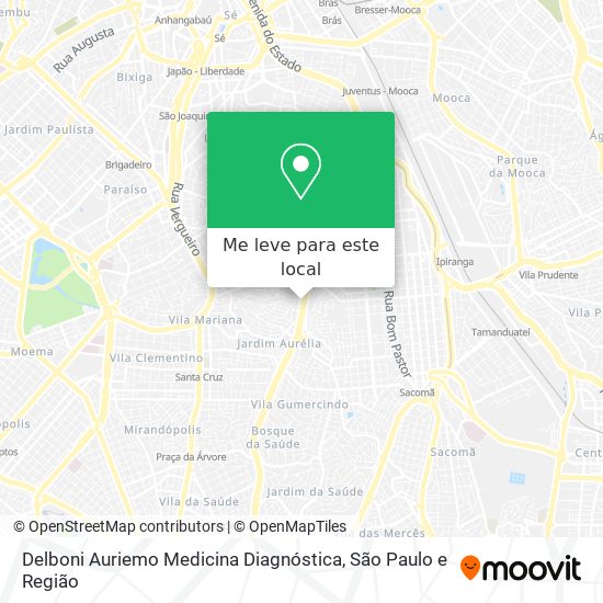 Delboni Auriemo Medicina Diagnóstica mapa