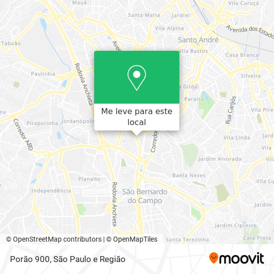 Porão 900 mapa