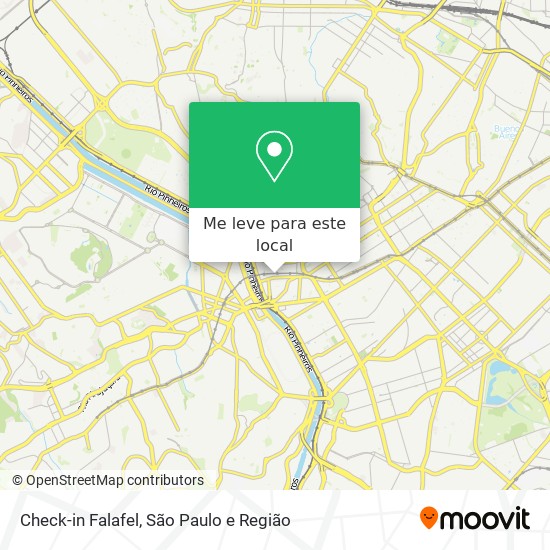 Check-in Falafel mapa