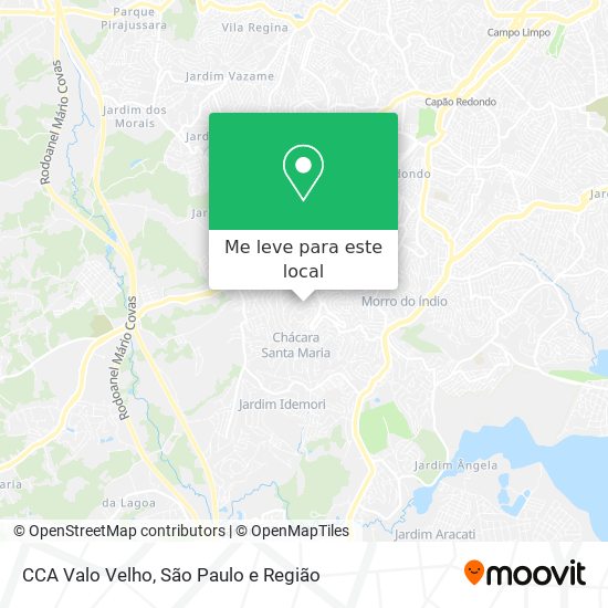 CCA Valo Velho mapa