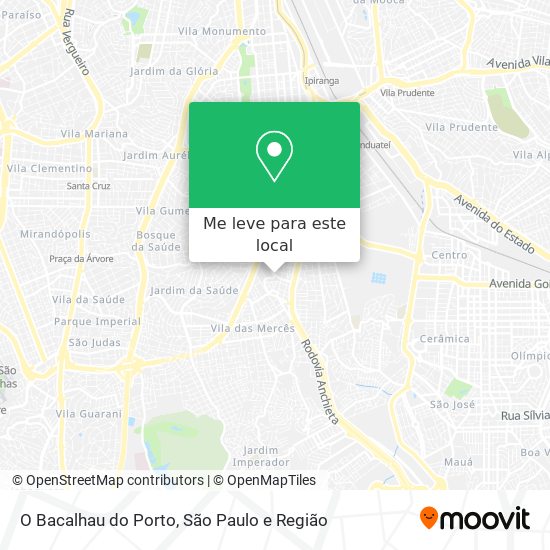 O Bacalhau do Porto mapa