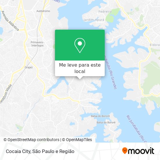 Cocaia City mapa