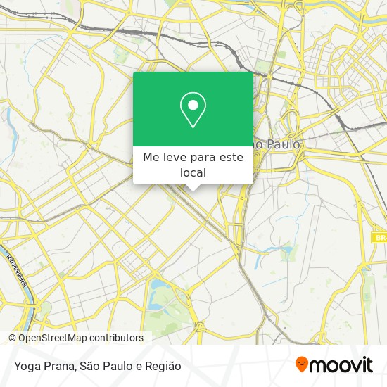 Yoga Prana mapa
