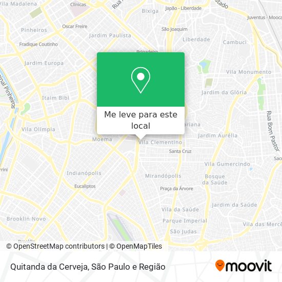 Quitanda da Cerveja mapa