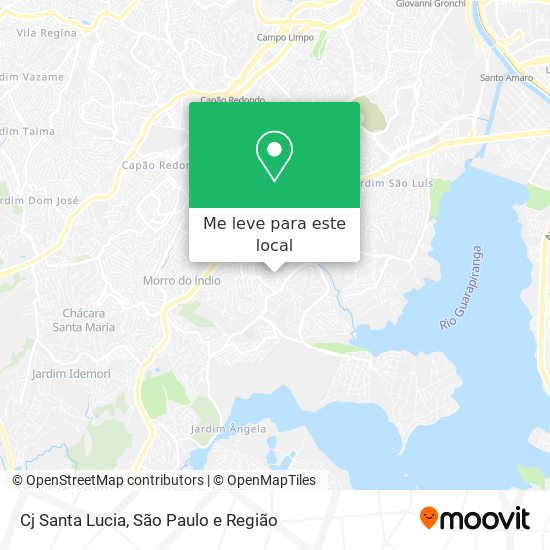 Cj Santa Lucia mapa