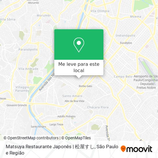 Matsuya Restaurante Japonês | 松屋すし mapa