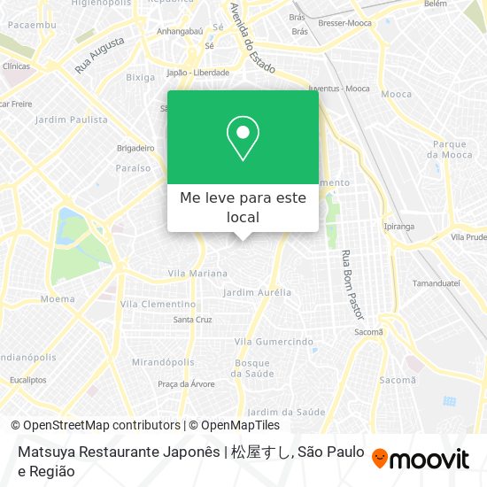 Matsuya Restaurante Japonês | 松屋すし mapa