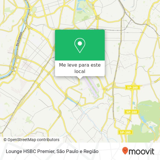 Lounge HSBC Premier mapa