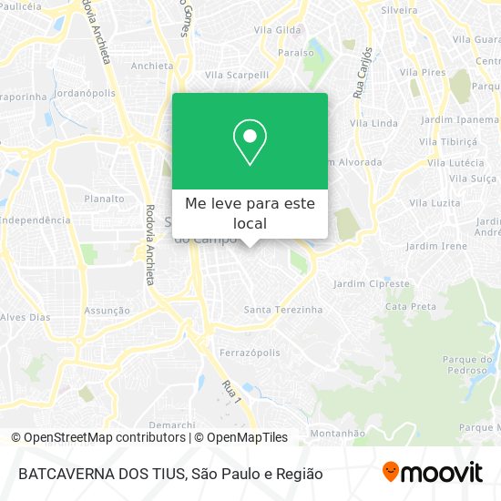 BATCAVERNA DOS TIUS mapa