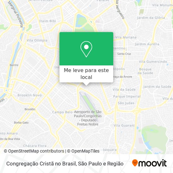 Congregação Cristã no Brasil mapa