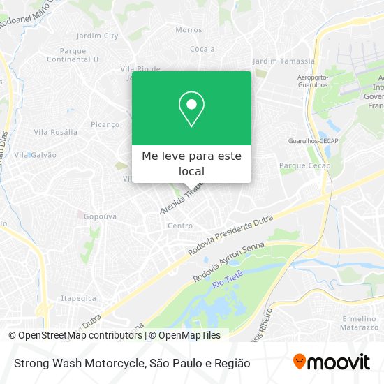 Strong Wash Motorcycle mapa