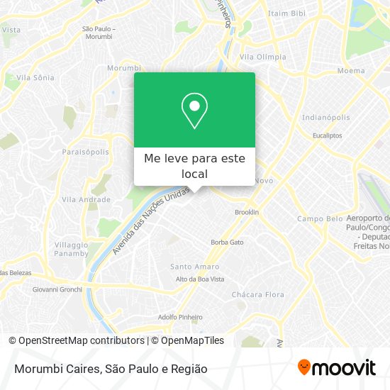 Morumbi Caires mapa