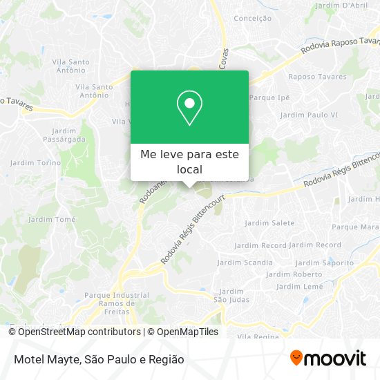 Motel Mayte mapa
