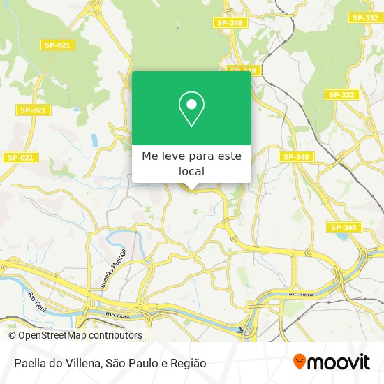 Paella do Villena mapa