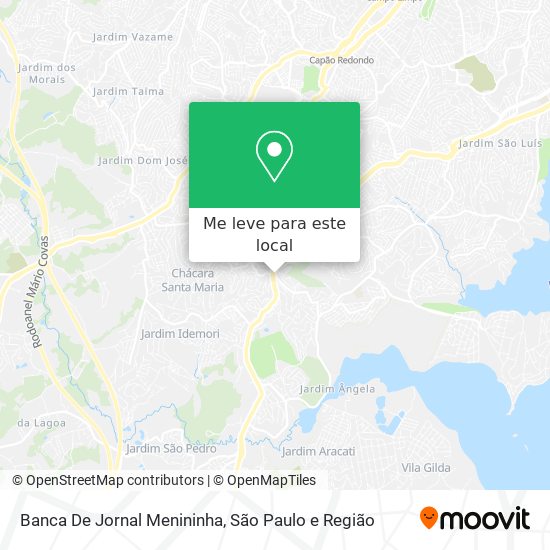 Banca De Jornal Menininha mapa