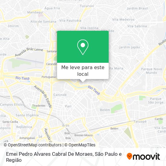 Emei Pedro Alvares Cabral De Moraes mapa