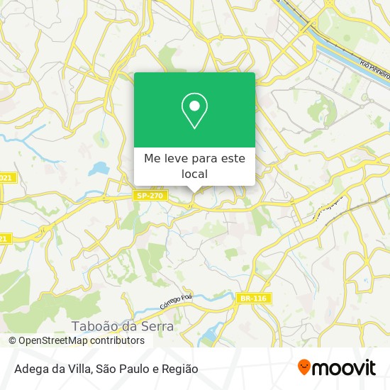 Adega da Villa mapa