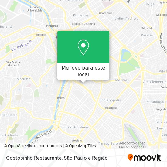 Gostosinho Restaurante mapa
