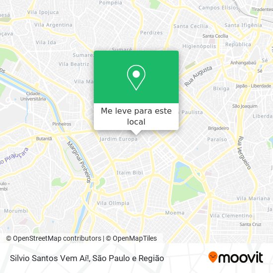 Silvio Santos Vem Aí! mapa