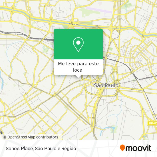 Soho's Place mapa