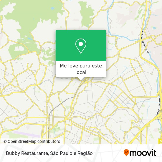 Bubby Restaurante mapa