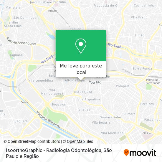 IsoorthoGraphic - Radiologia Odontológica mapa