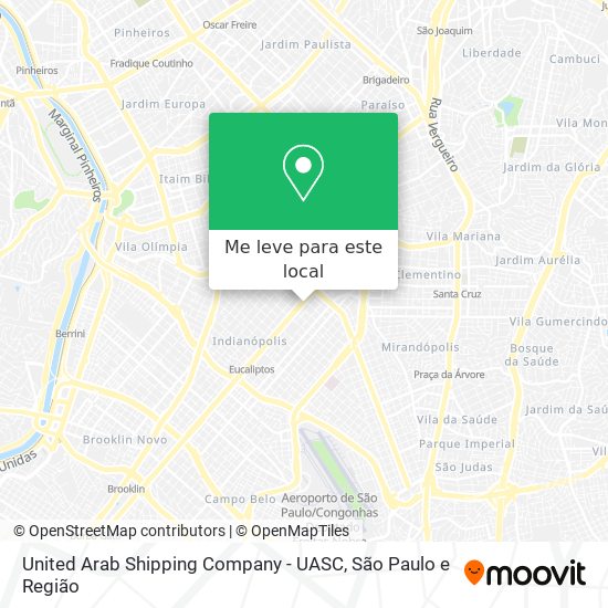 United Arab Shipping Company - UASC mapa