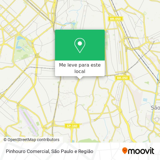 Pinhouro Comercial mapa