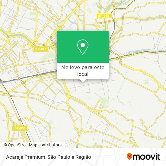 Acarajé Premium mapa