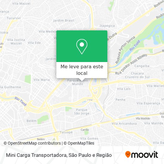 Mini Carga Transportadora mapa