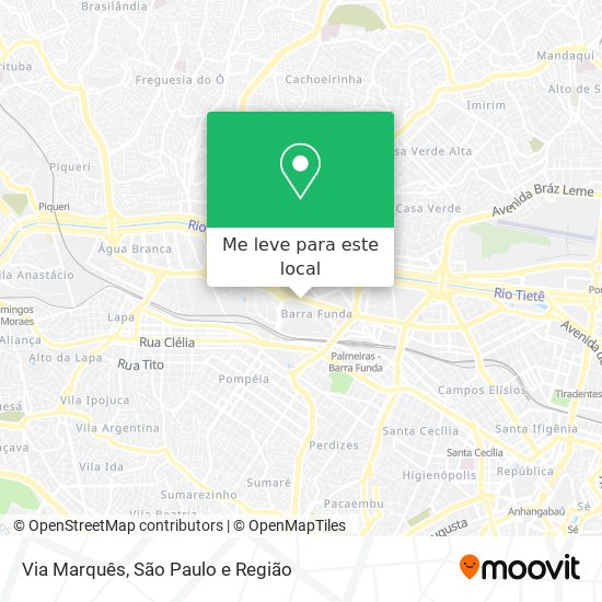 Via Marquês mapa