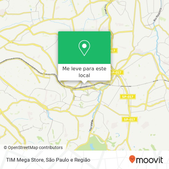 TIM Mega Store mapa