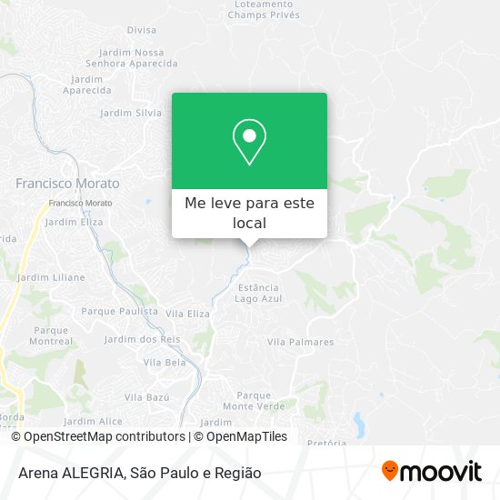 Arena ALEGRIA mapa