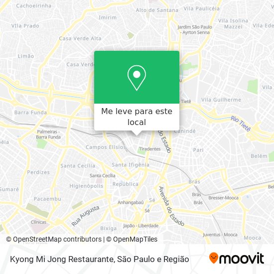 Kyong Mi Jong Restaurante mapa
