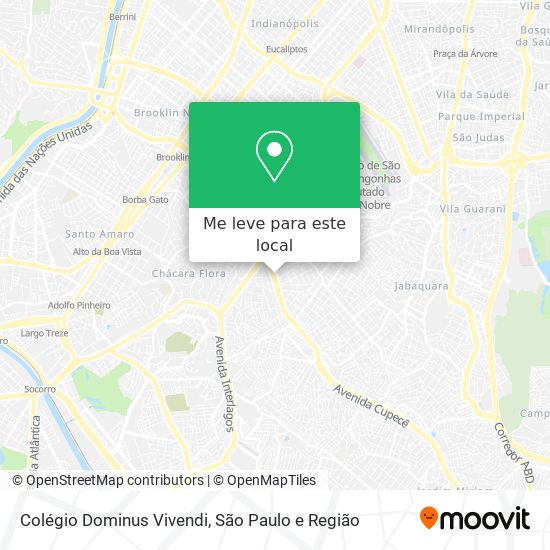 Colégio Dominus Vivendi mapa
