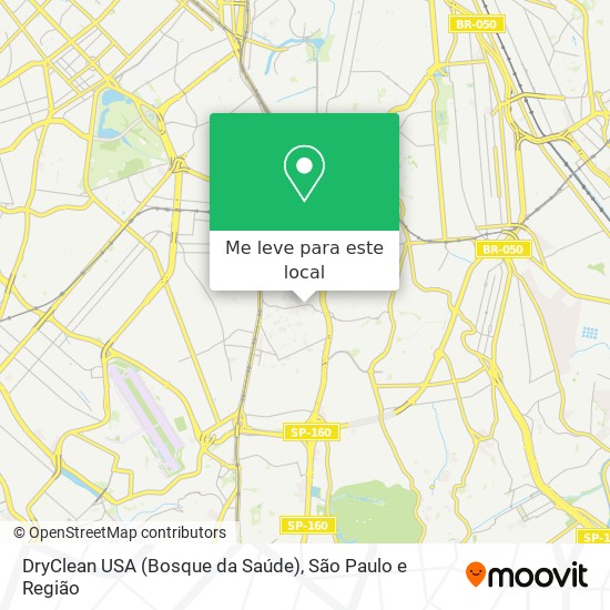 DryClean USA (Bosque da Saúde) mapa