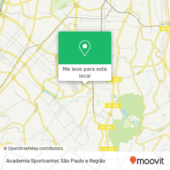 Academia Sportcenter mapa