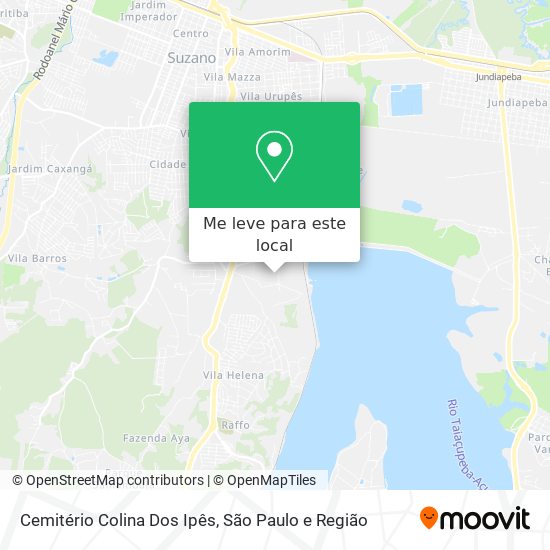 Cemitério Colina Dos Ipês mapa