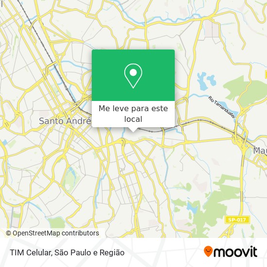 TIM Celular mapa