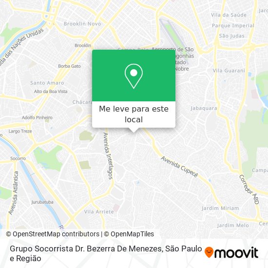 Grupo Socorrista Dr. Bezerra De Menezes mapa