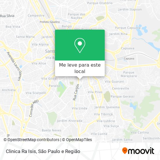 Clinica Ra Isis mapa