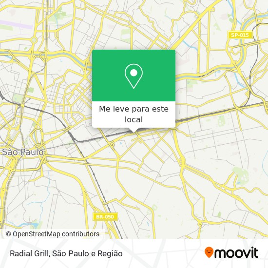 Radial Grill mapa