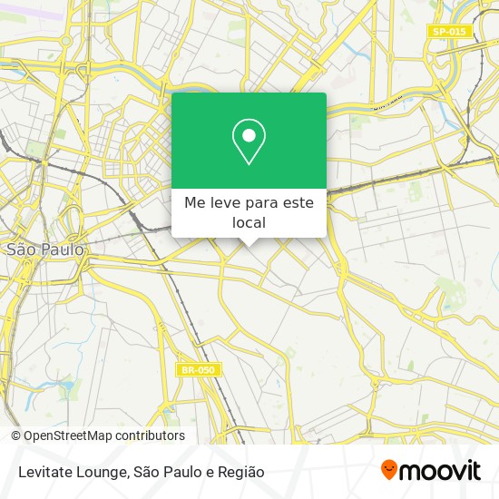 Levitate Lounge mapa