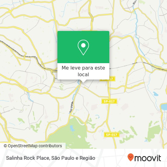 Salinha Rock Place mapa