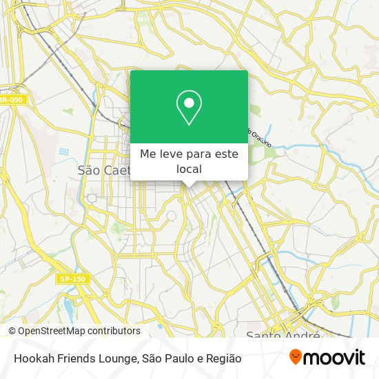Hookah Friends Lounge mapa