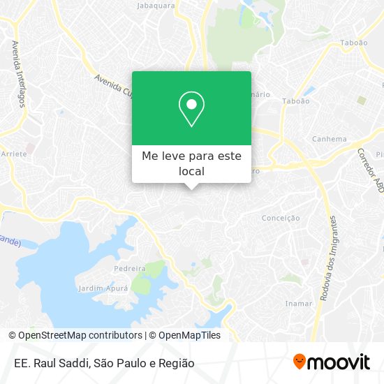 EE. Raul Saddi mapa