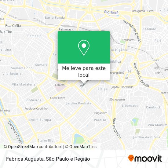 Fabrica Augusta mapa