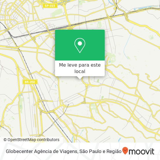 Globecenter Agência de Viagens mapa