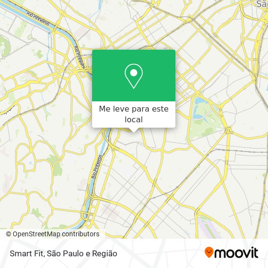 Smart Fit mapa